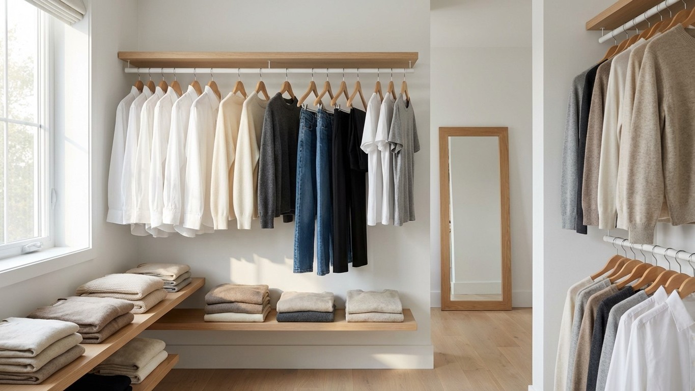 Les basiques indispensables d'une capsule wardrobe réussie