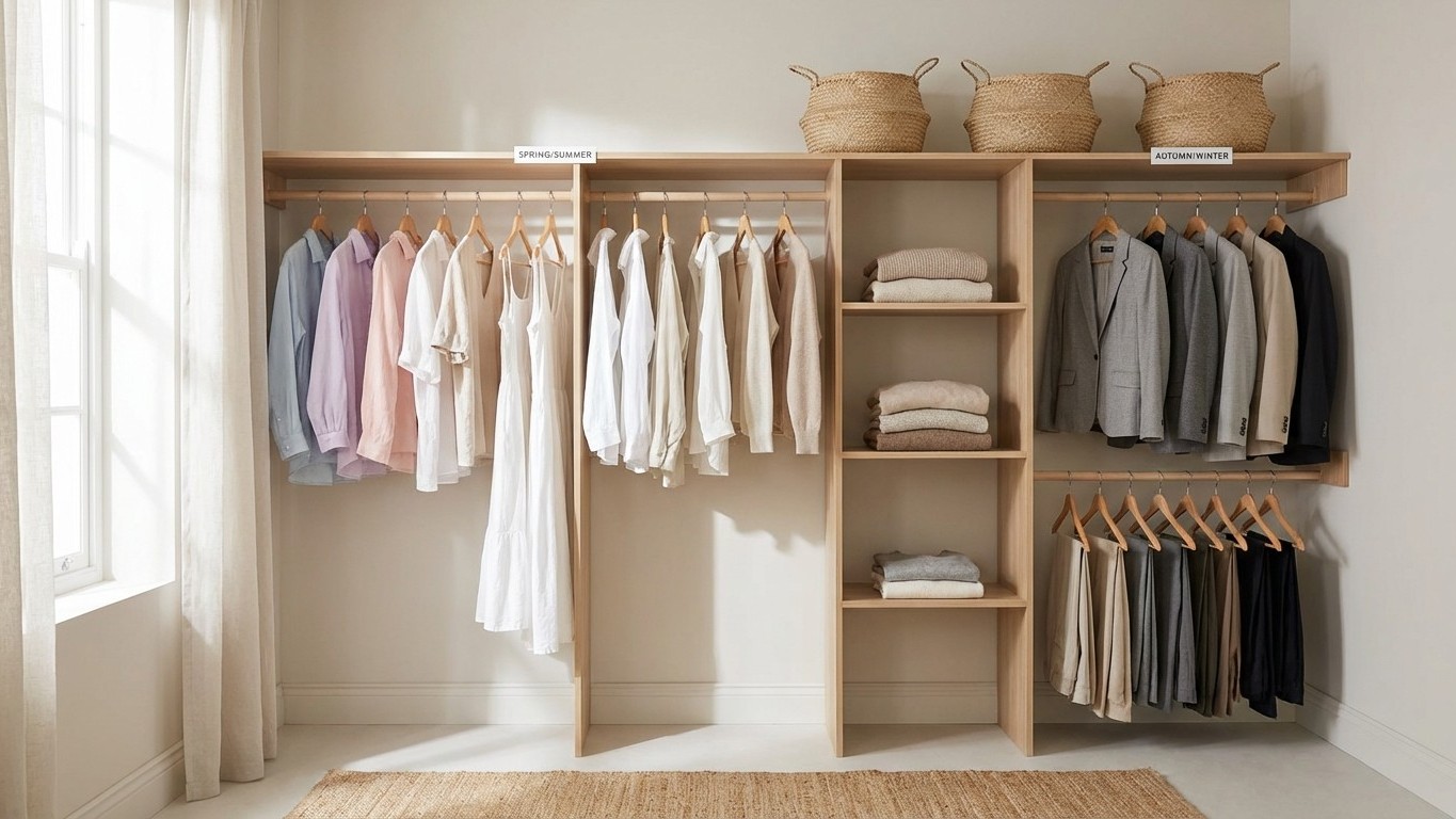 Capsule wardrobe saisonnière : adapter sa garde-robe au fil des saisons