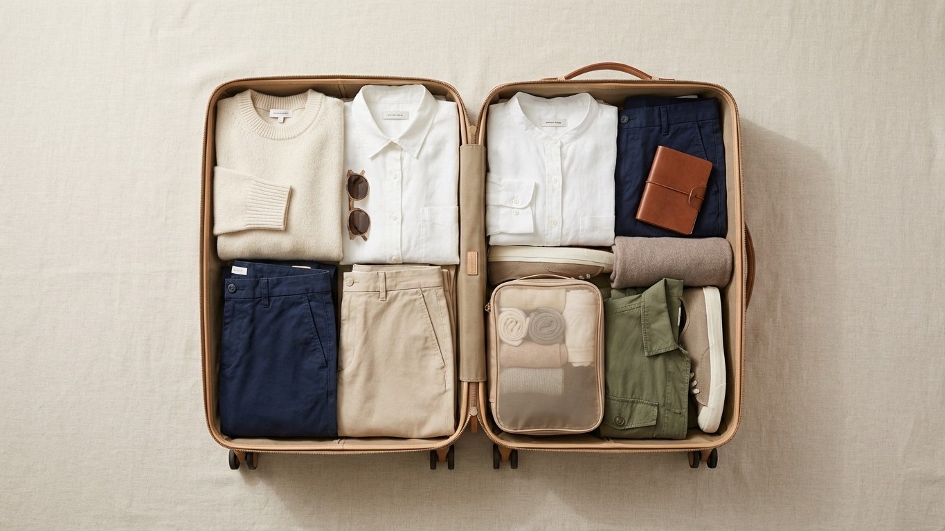 Capsule wardrobe voyage : faire sa valise intelligemment