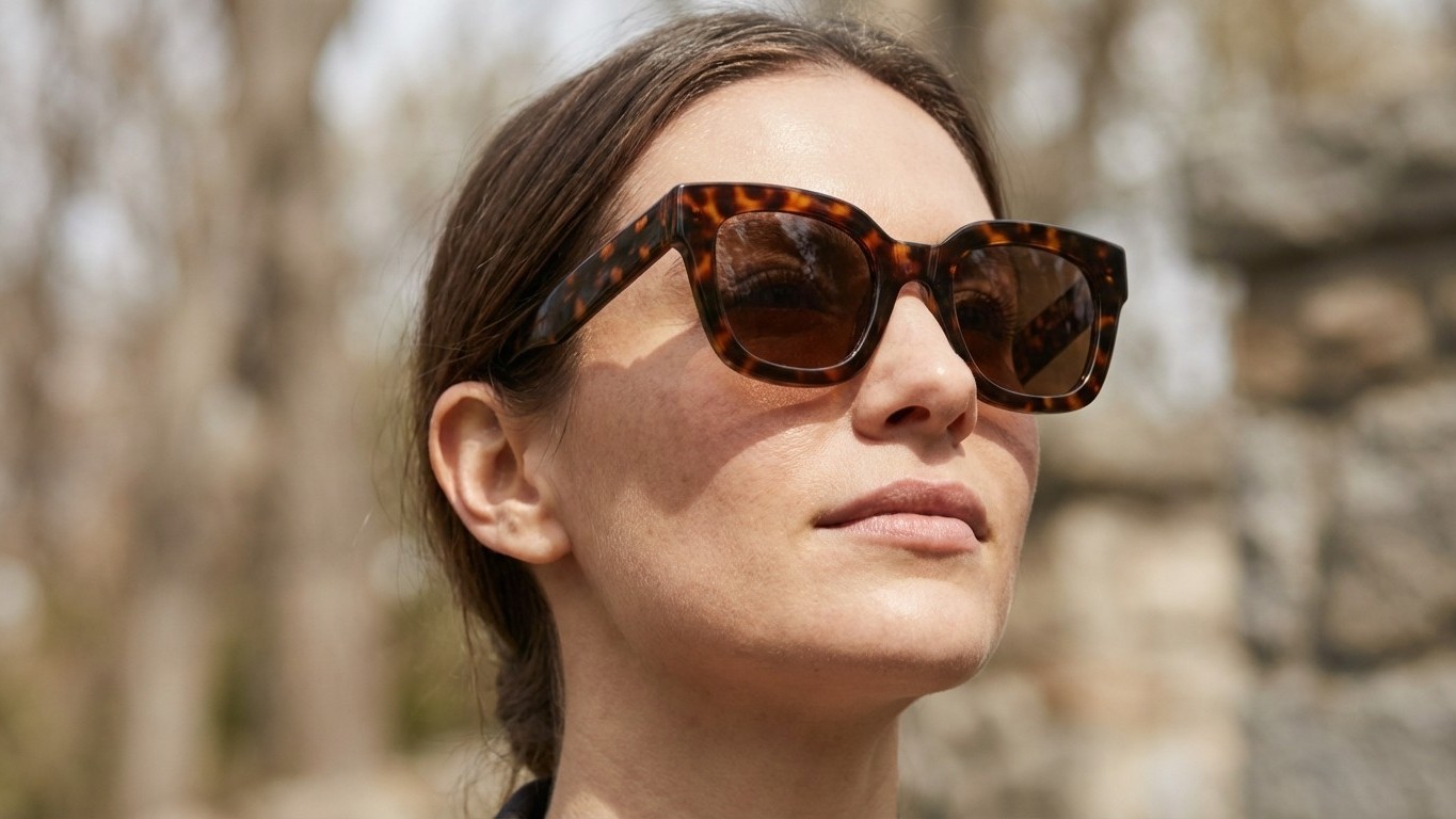 « Je portais la mauvaise forme depuis des années » : cette règle simple change tout pour vos lunettes de soleil