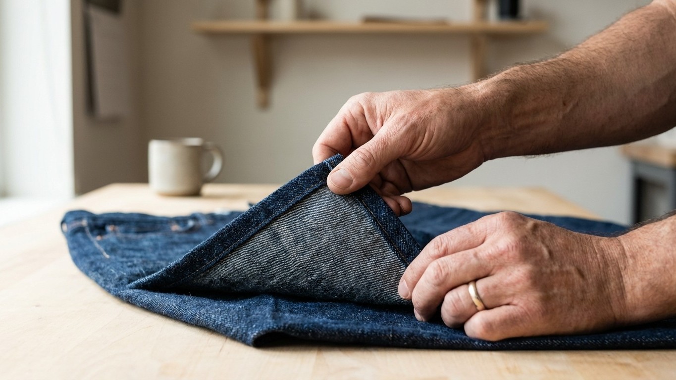 « Je vérifiais la coupe, pas ça » : le détail invisible qui sépare un jean jetable d'un jean qui dure