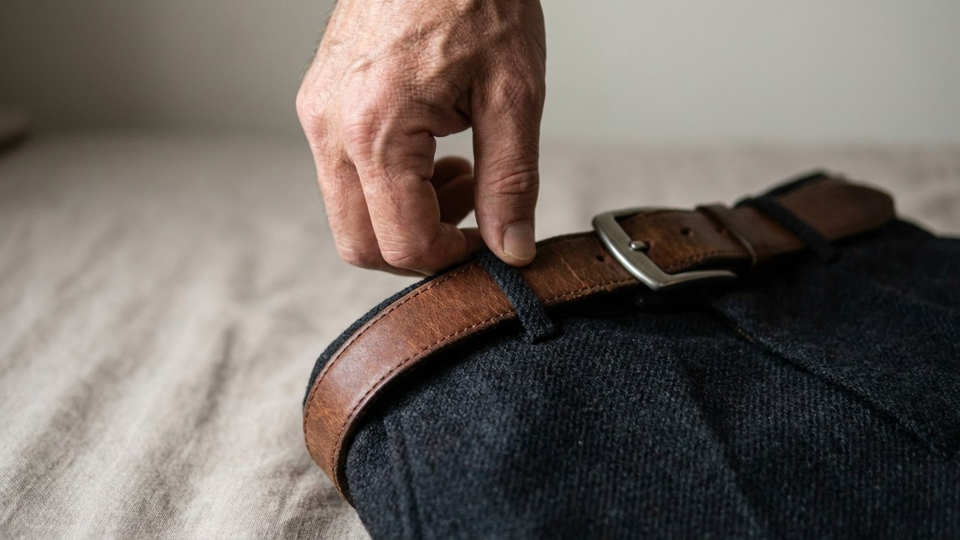 « Je portais toujours la même ceinture sur tous mes pantalons » : un tailleur m'a montré ce détail que je n'avais jamais r...