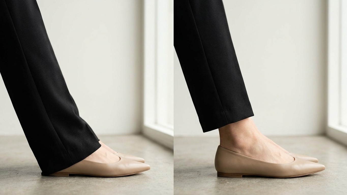 « Regardez vos chevilles sur cette photo » : la phrase d'une styliste qui a changé ma façon de choisir un pantalon