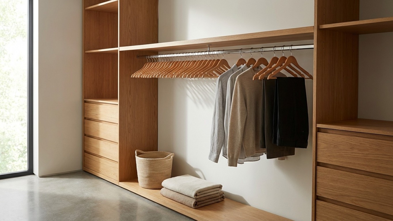 Retournez tous vos cintres à l'envers ce soir : dans 30 jours, votre dressing se trie tout seul