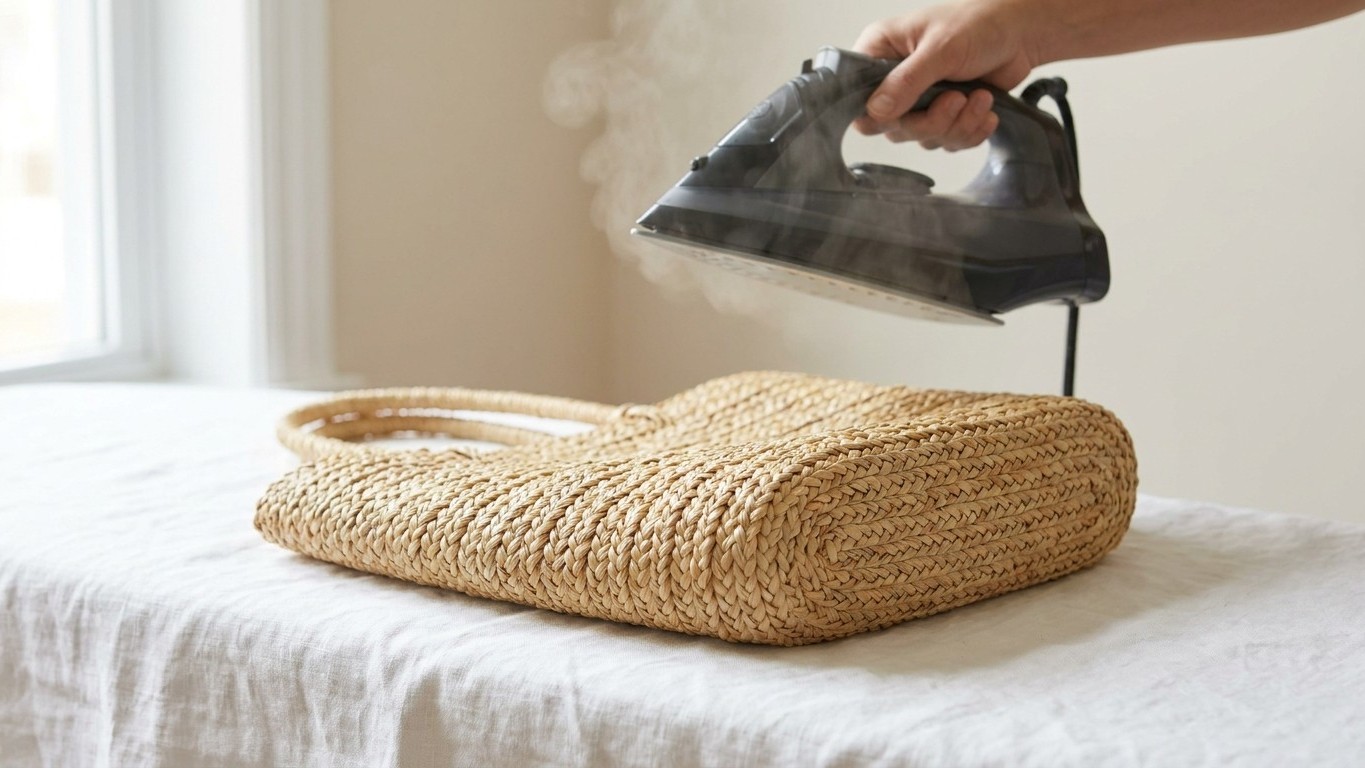 Si votre sac en paille est resté dans le placard depuis l'automne, ne le chargez surtout pas avant d'avoir fait ce geste s...