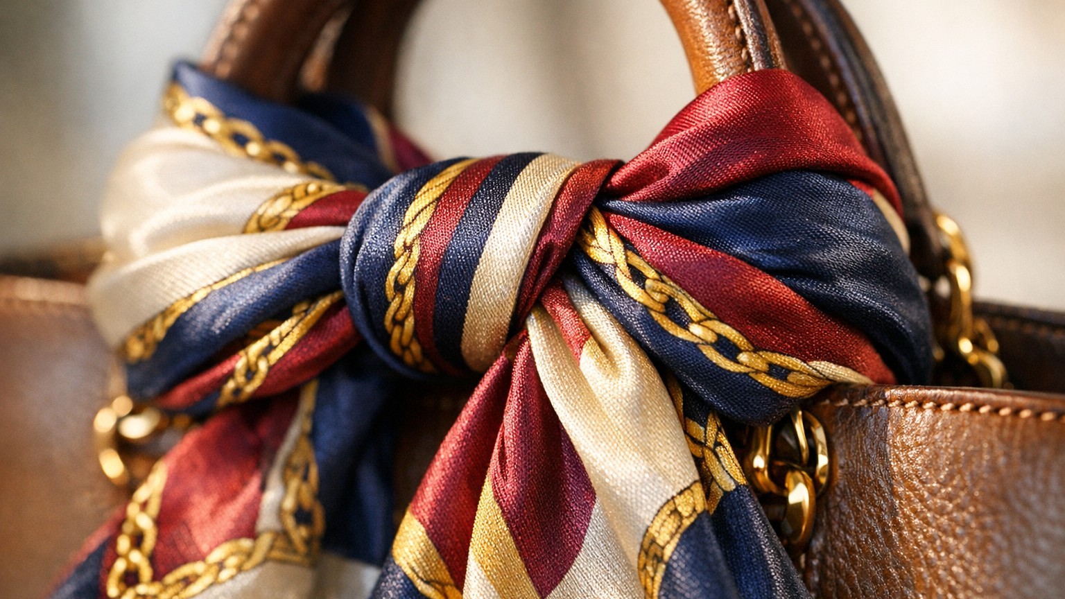 J'ai noué mon foulard en soie à l'anse de mon sac tout l'été : en le dénouant à la rentrée, j'ai compris pourquoi il était...