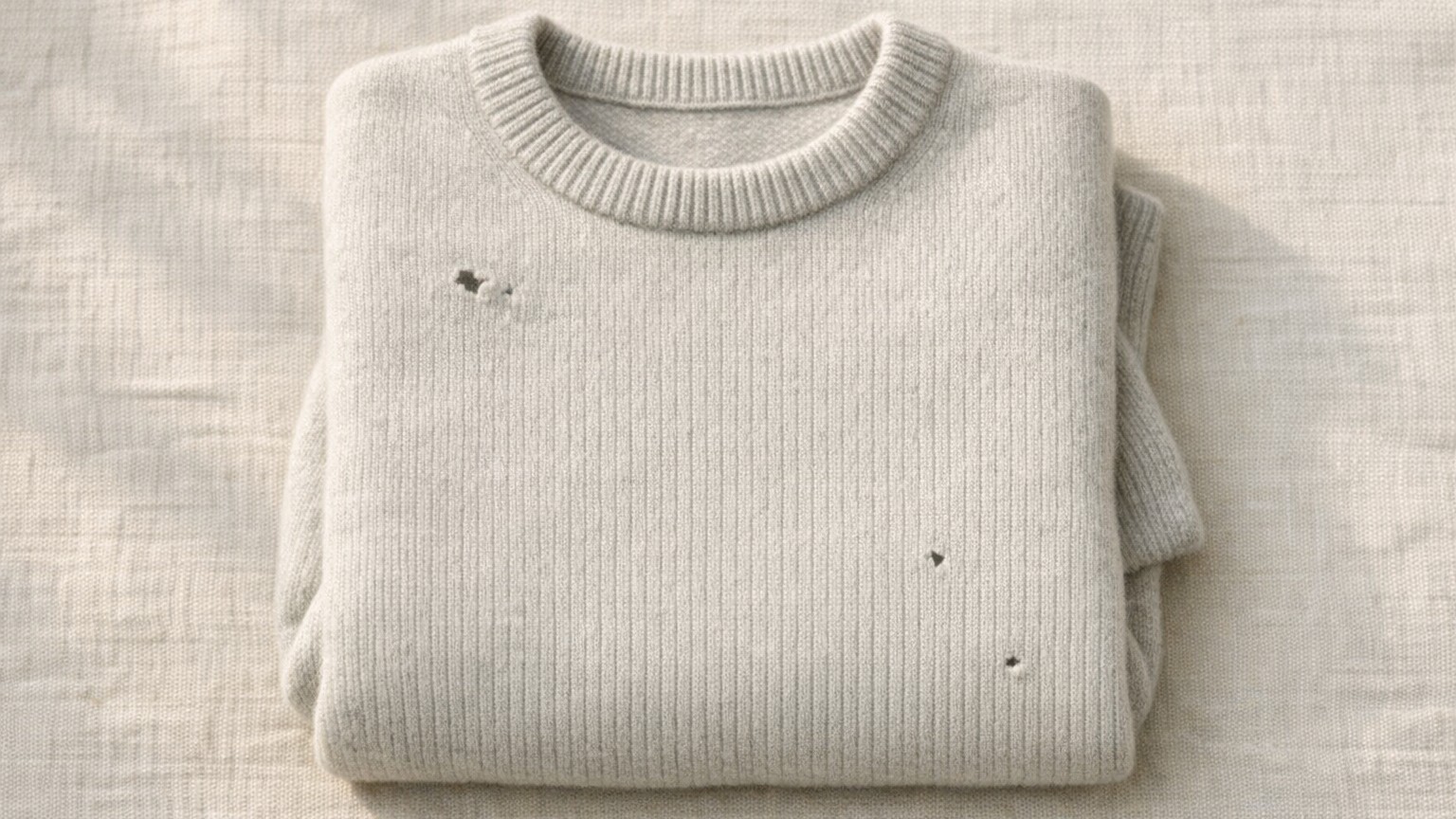 Je rangeais mes pulls en laine sans les laver avant l'été par flemme : le jour où j'ai rouvert le carton en septembre, j'a...