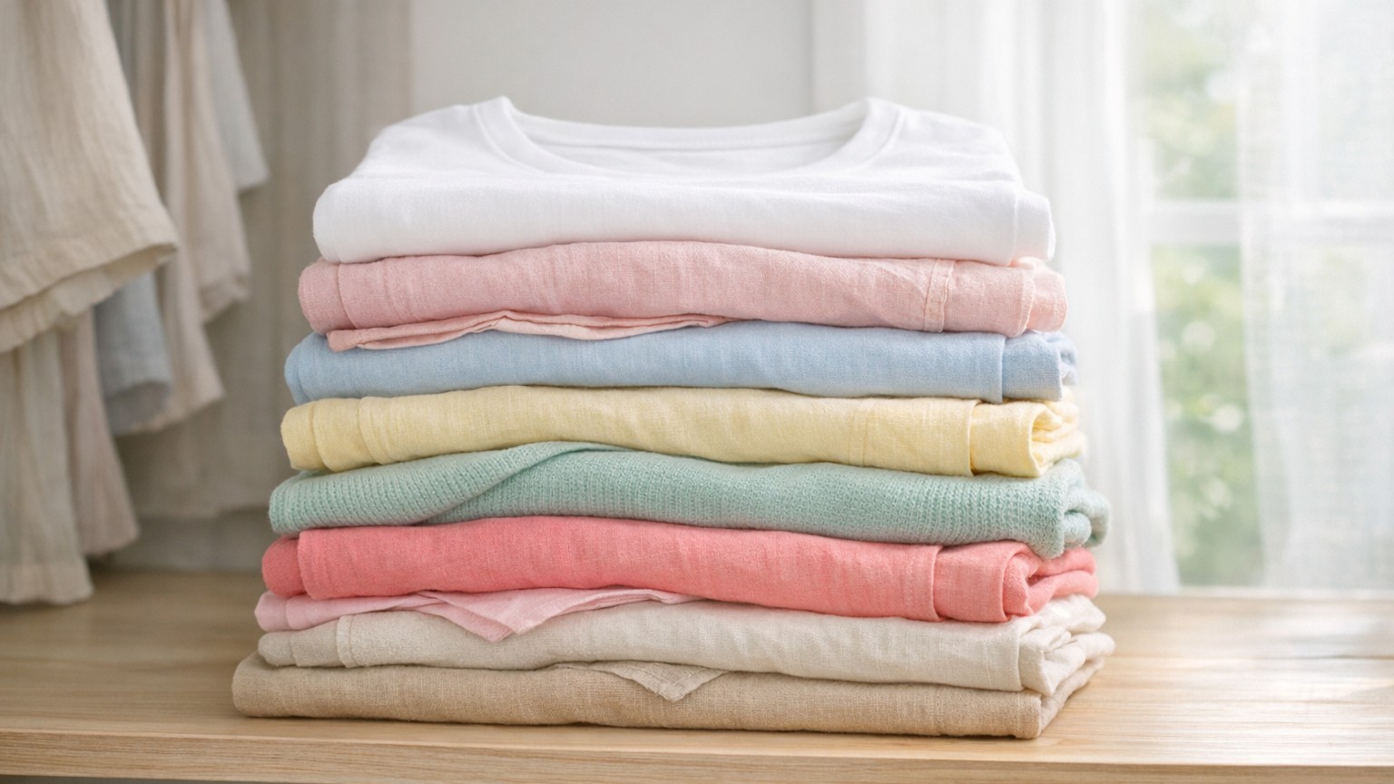 Je rangeais mes vêtements d'été pliés au fond d'une valise depuis des années : en rouvrant le tout en septembre, j'ai comp...