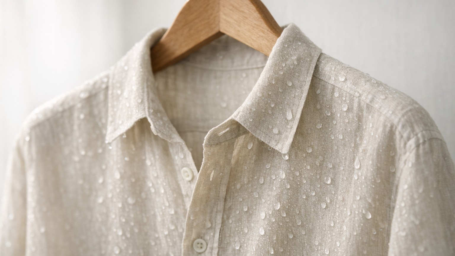 Je repassais ma chemise en lin chaque matin depuis des années : le jour où je l'ai suspendue humide, j'ai compris que je p...