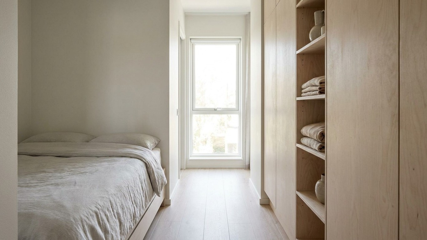 Fini le meuble de rangement qui bloque tout le passage dans 16 m² : la règle des 60 cm que les agenceurs appliquent depuis...