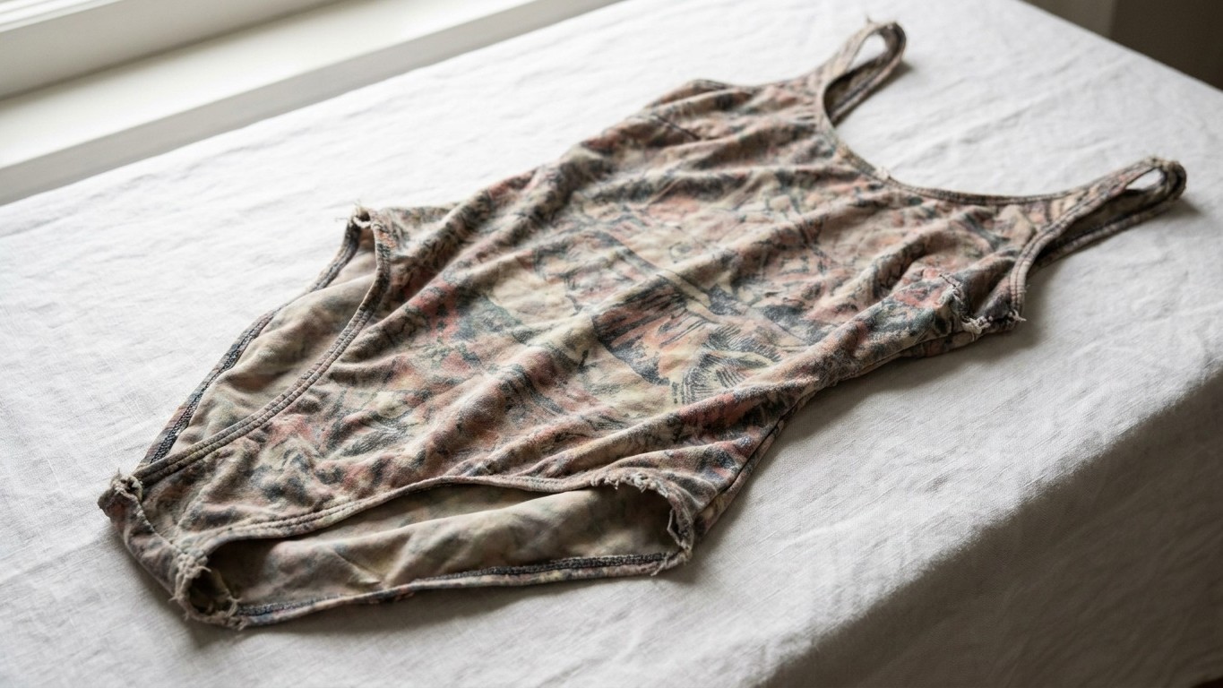 J'ai roulé mon maillot mouillé dans ma serviette après chaque baignade tout l'été : quand je l'ai remis en septembre, j'ai...