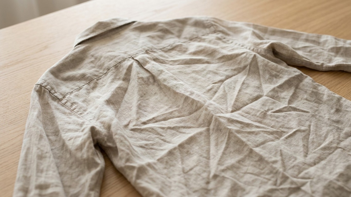 J'ai compressé mes chemises en lin dans des sacs sous vide tout l'hiver : au printemps, le fer n'a rien pu faire