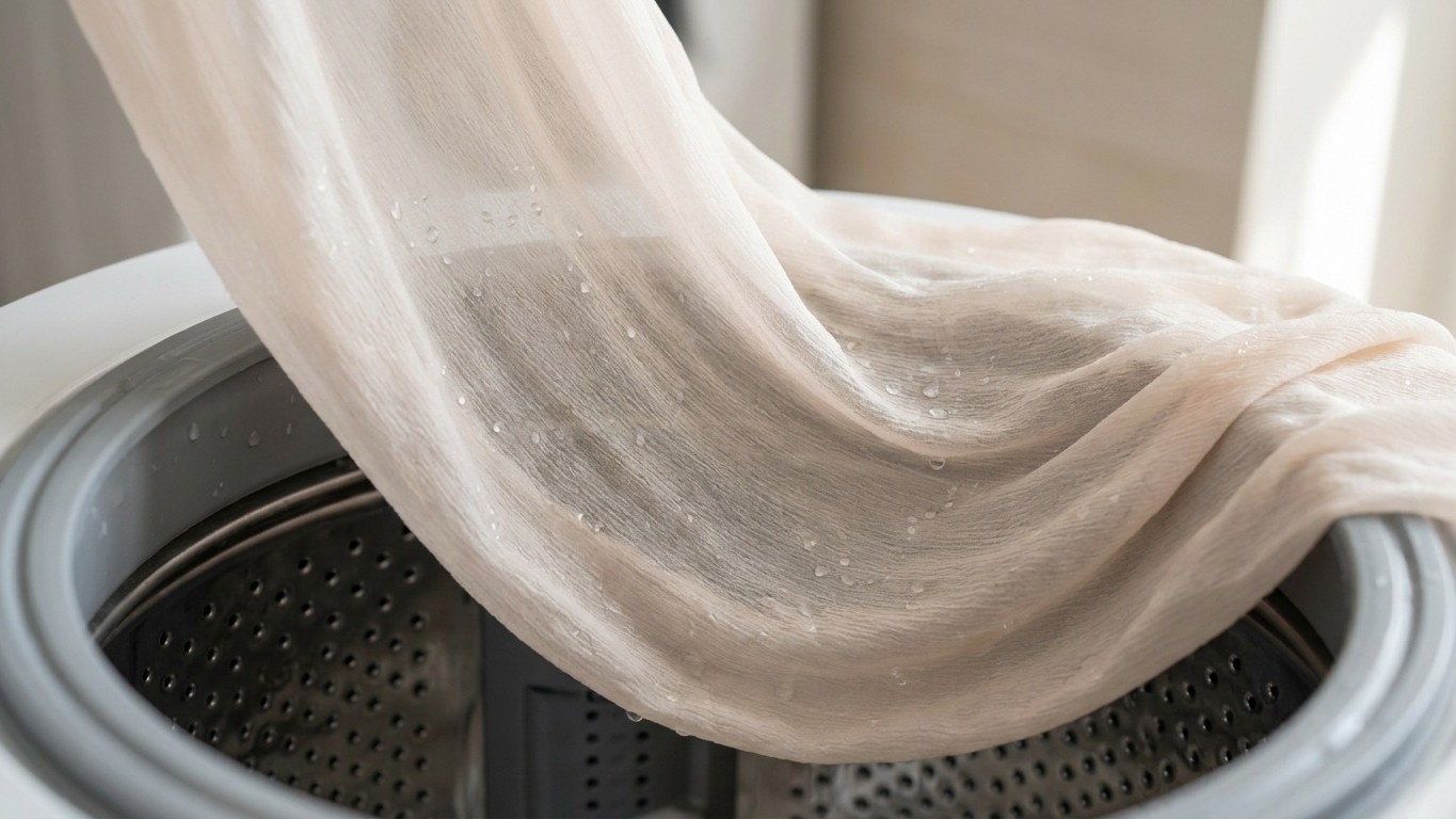 On s'obstine tous à passer nos vêtements en viscose au cycle habituel, alors que c'est la vitesse du tambour qui décide s'...