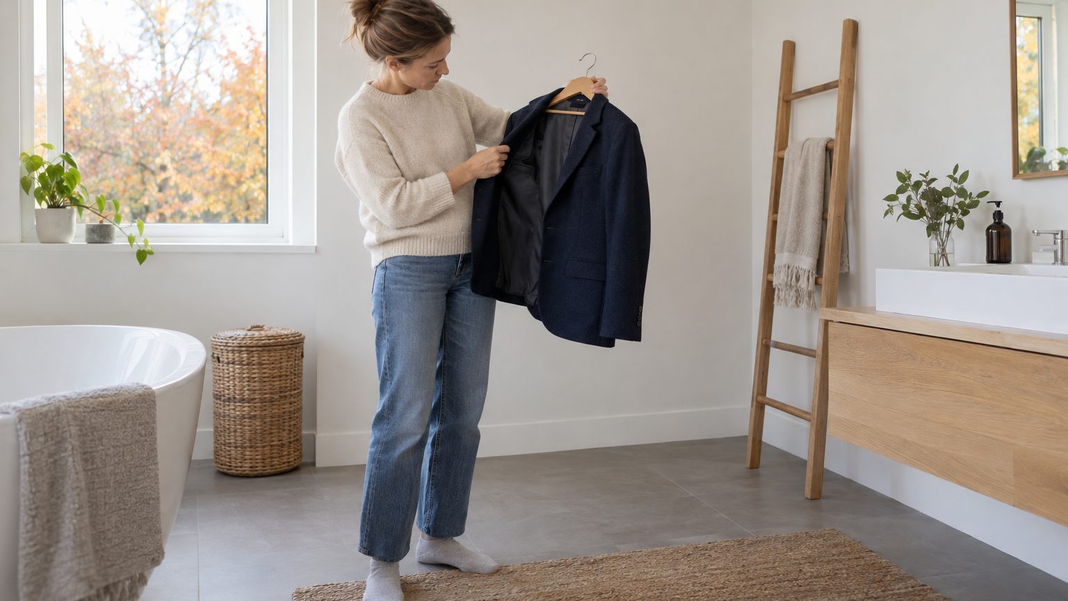Peut-on laver un blazer en machine ? Les cas où c'est possible et ceux où l'entoilage ne s'en remettra pas